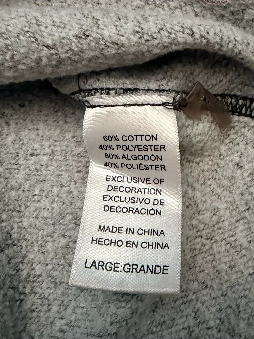 Tommy Bahama Heathered Black & Light Gray Crewneck Pullover